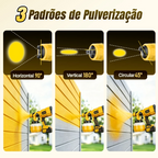 Pistola Pulverizador de Tinta Portátil 850W + 2 Baterias 48V