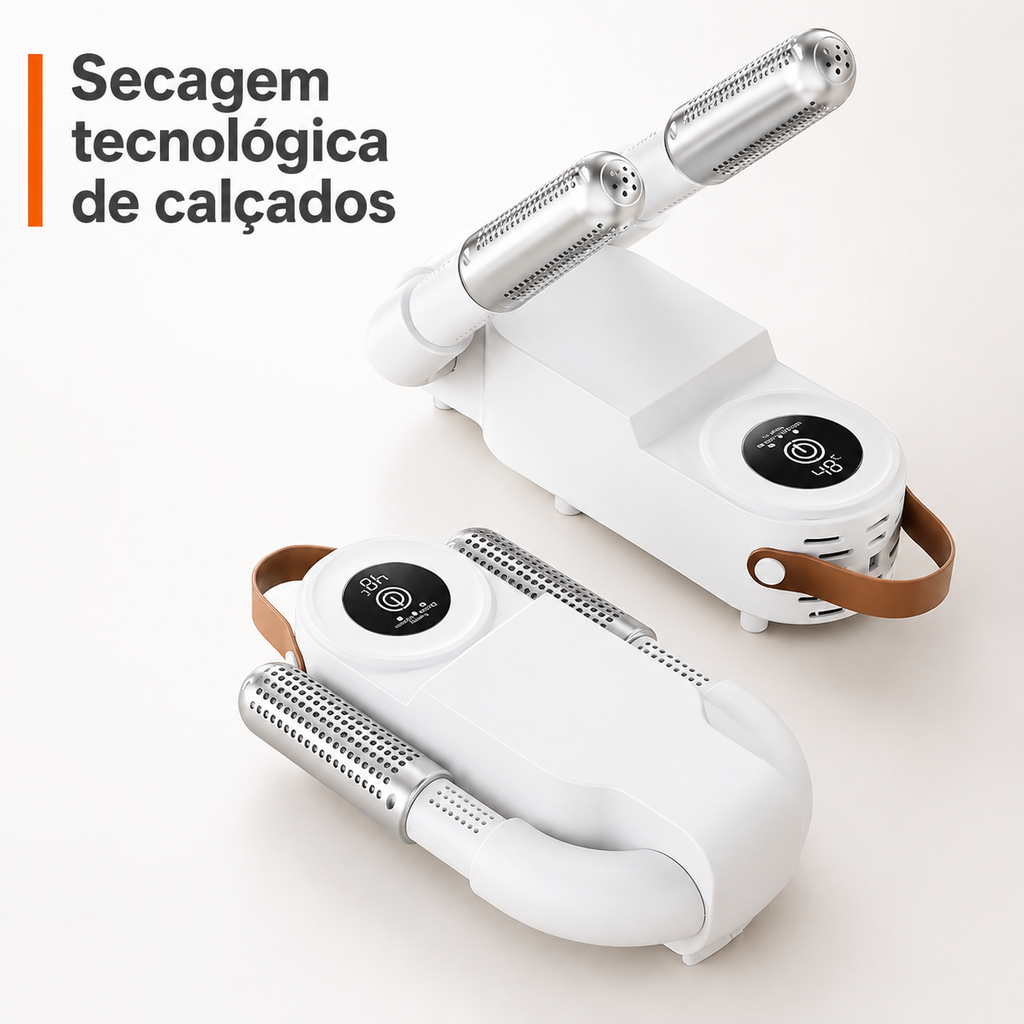 Secador Elétrico Ideal Viagem Para Sapatos, Botas, Meias e Tênis